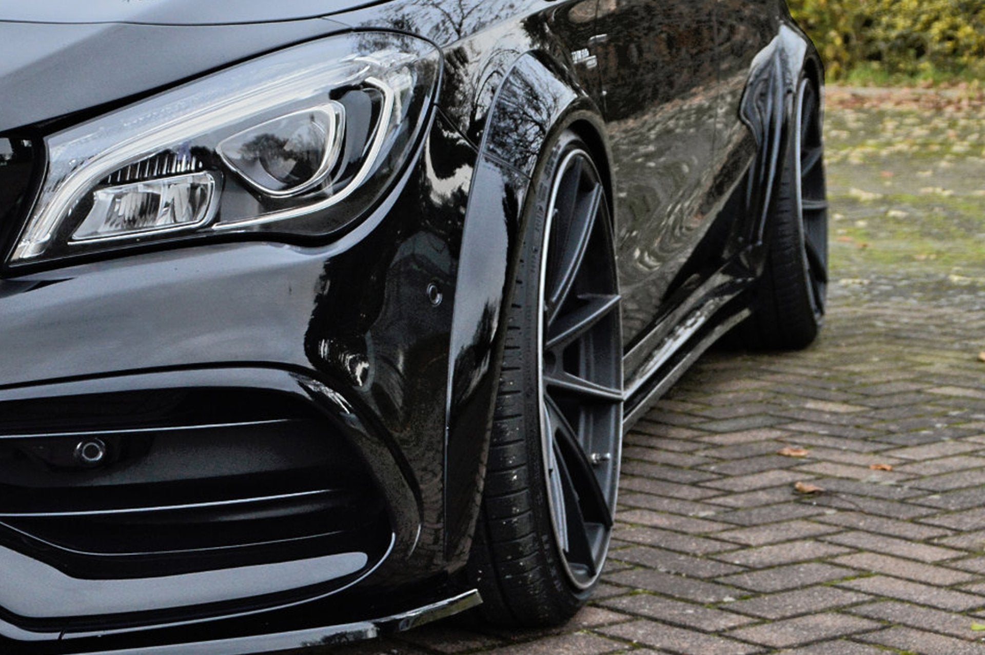 Radlaufverbreiterung Set für Mercedes Benz CLA 45AMG, MOPF C117 / 245G
