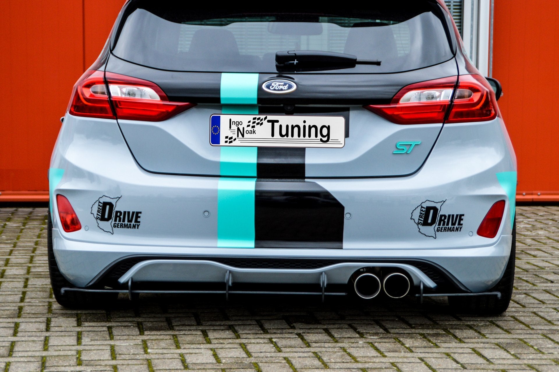 Bodykit für Ford Fiesta ST MK8 JHH Bj.ab.2018- (Schwarz Matt)