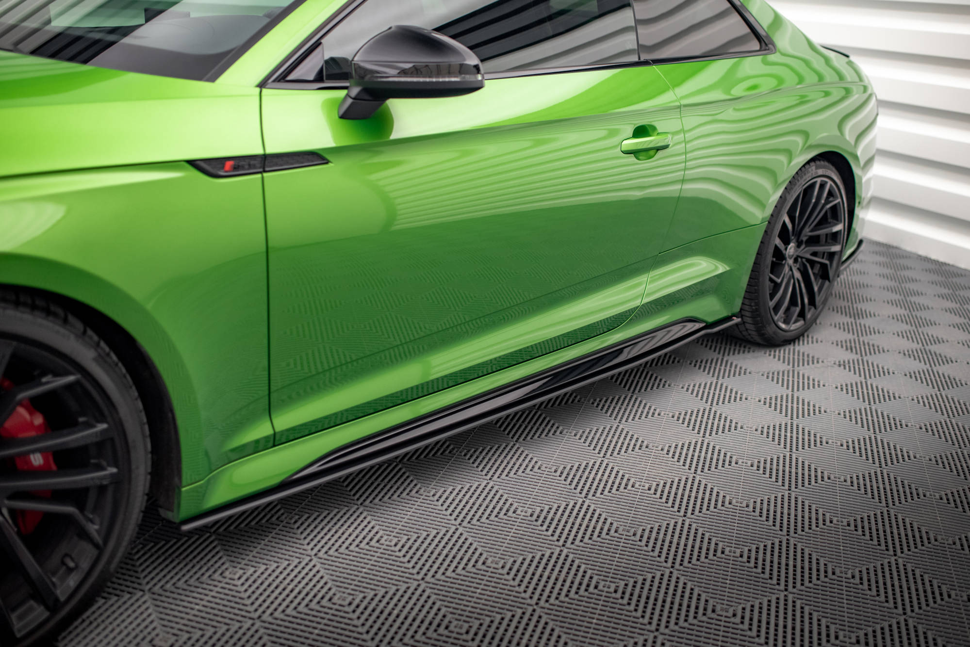 Street Pro Seitenschweller Leisten passend für Audi RS5 Coupe F5 FL