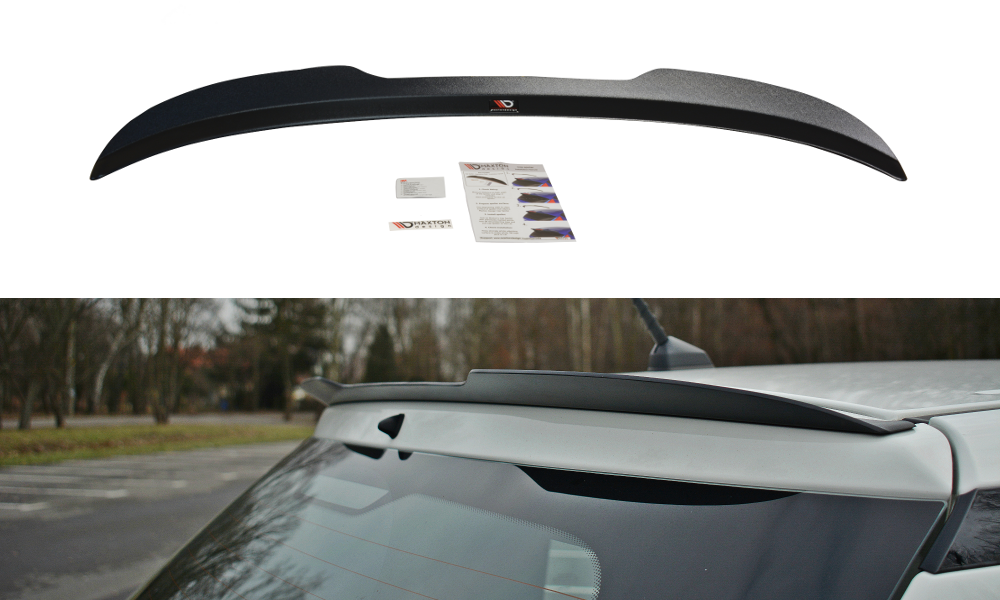 Heckspoiler Lippe passend für SSANGYONG TIVOLI schwarz Hochglanz