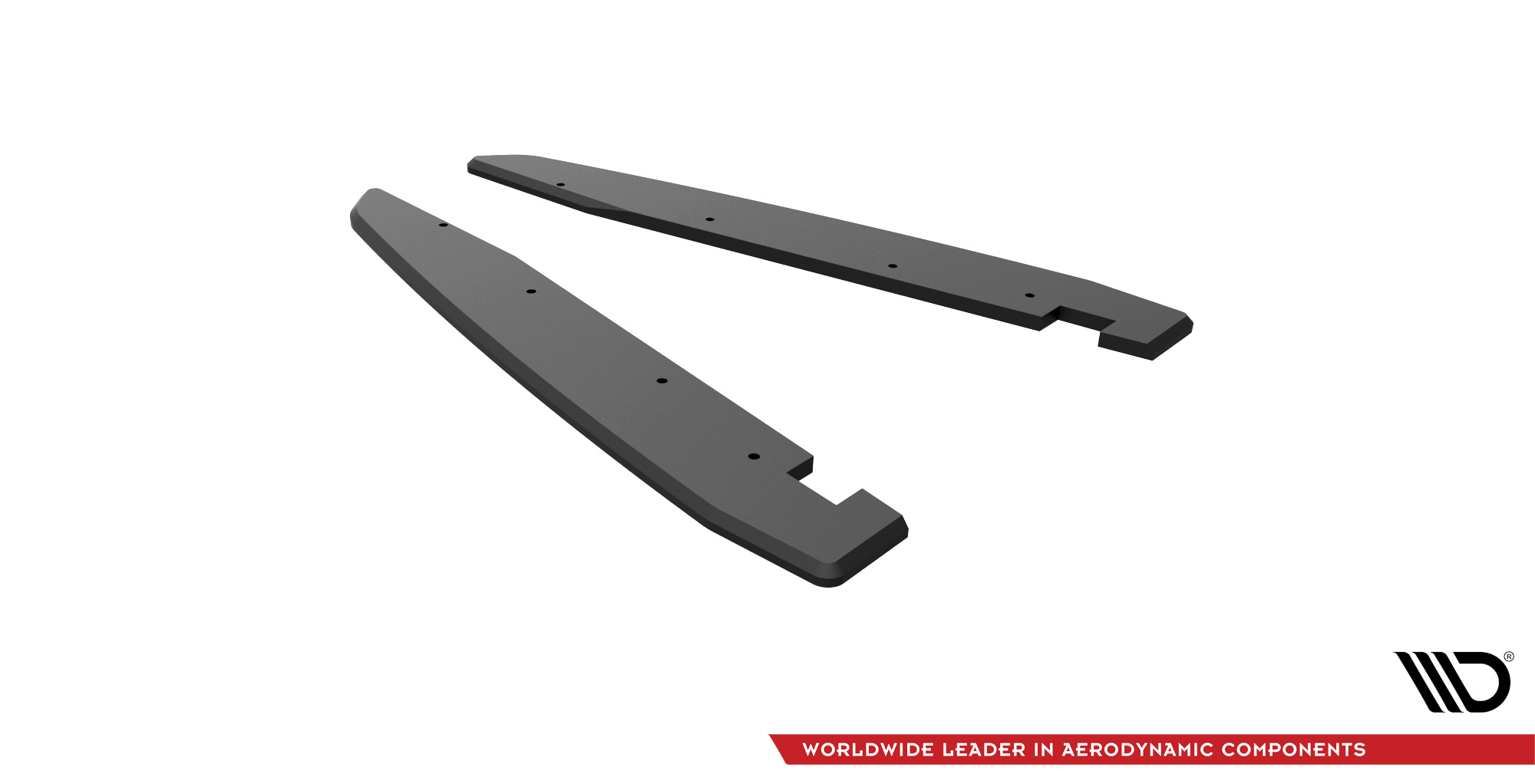 Street Pro Heck Ansatz Flaps passend für VW Arteon R rot
