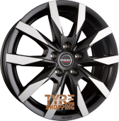 BORBET CW5 Black Polished Matt Einteilig 16 Zoll