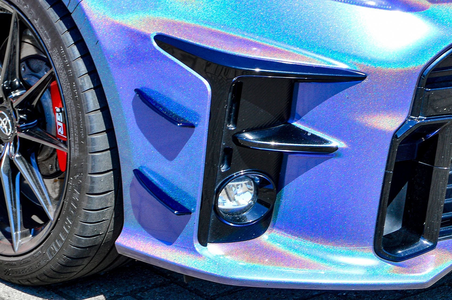 Spoilerflaps aus ABS für Toyota Yaris GR