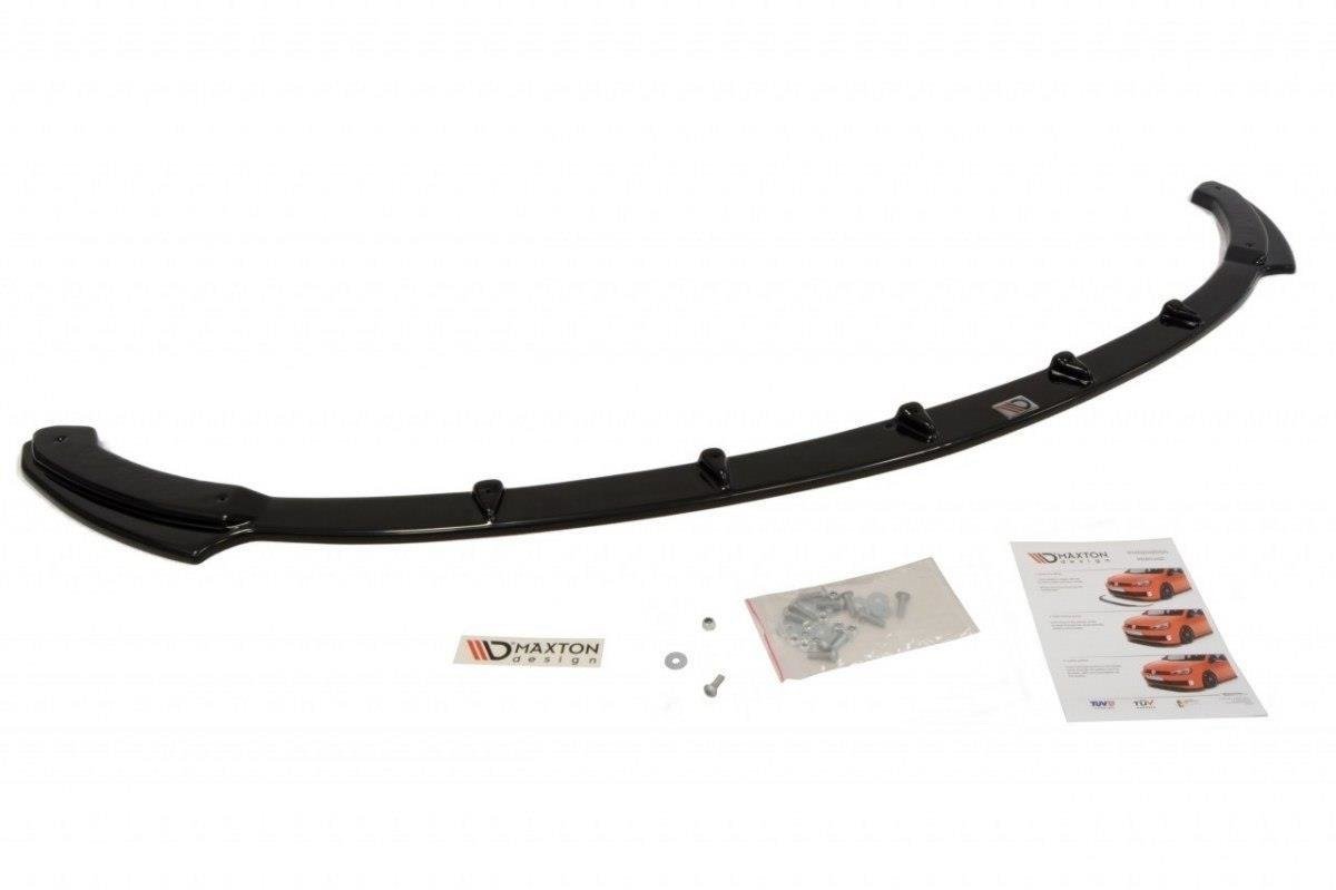 Street+ Spoilerlippe Front Ansatz V.1 passend für BMW Z4 E85 / E86 vor FL schwarz Hochglanz