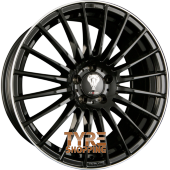 AXXION by Wheelworld AX5 EXCESS Schwarz Glanz Hornpoliert (SW+ / ML+) Einteilig 19 Zoll