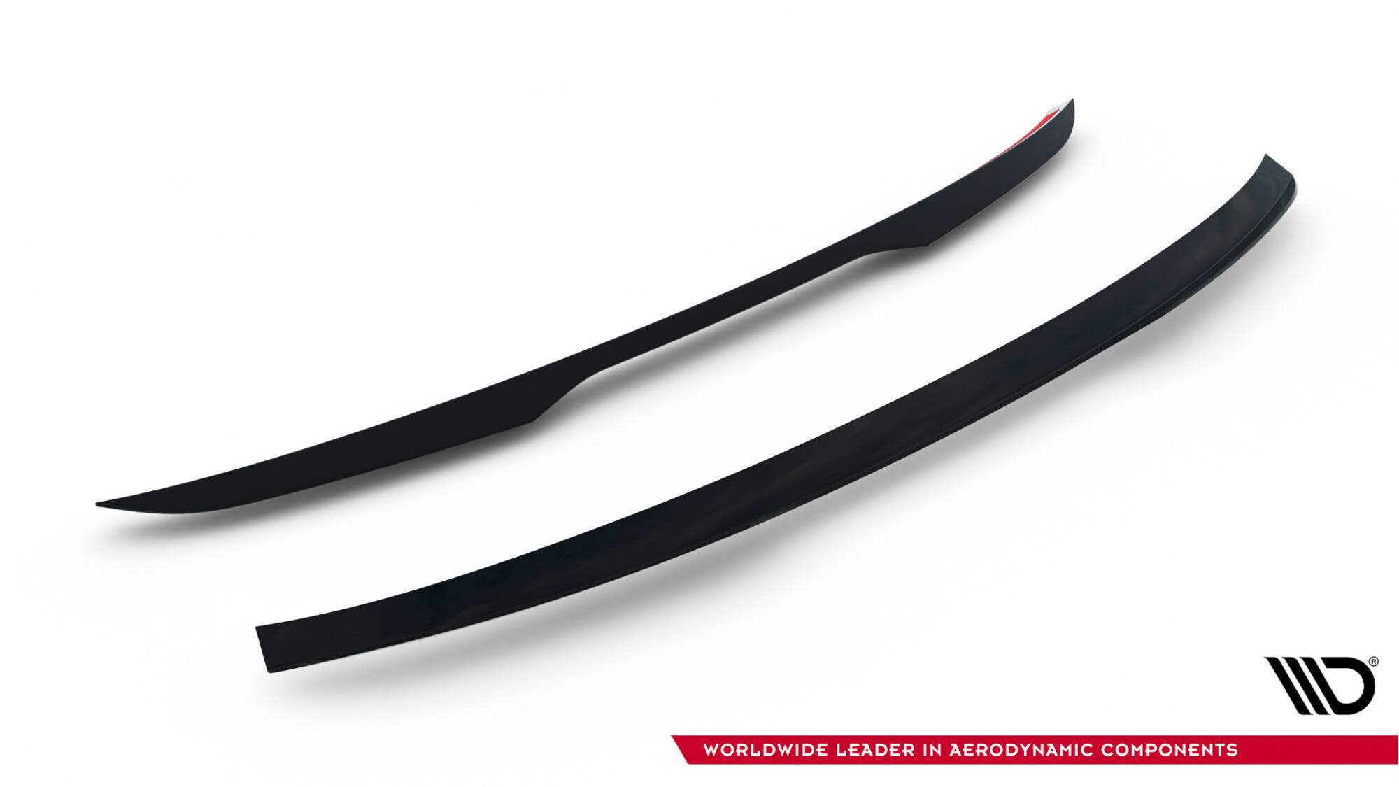 Heckspoiler Lippe unten passend für Maserati Levante GT Mk1 FL schwarz Hochglanz