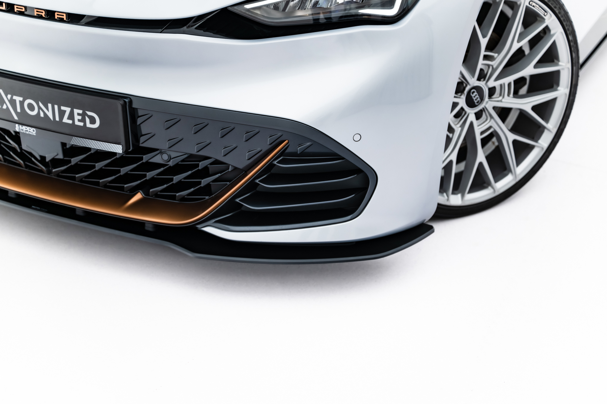 Frontlippe passend für CUPRA Born Mk1 schwarz matt