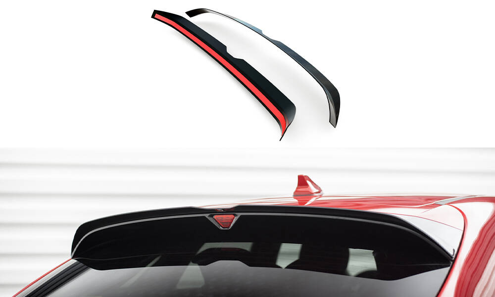 Spoiler CAP für Kia ProCeed GT / GT-Line Mk1 schwarz Hochglanz