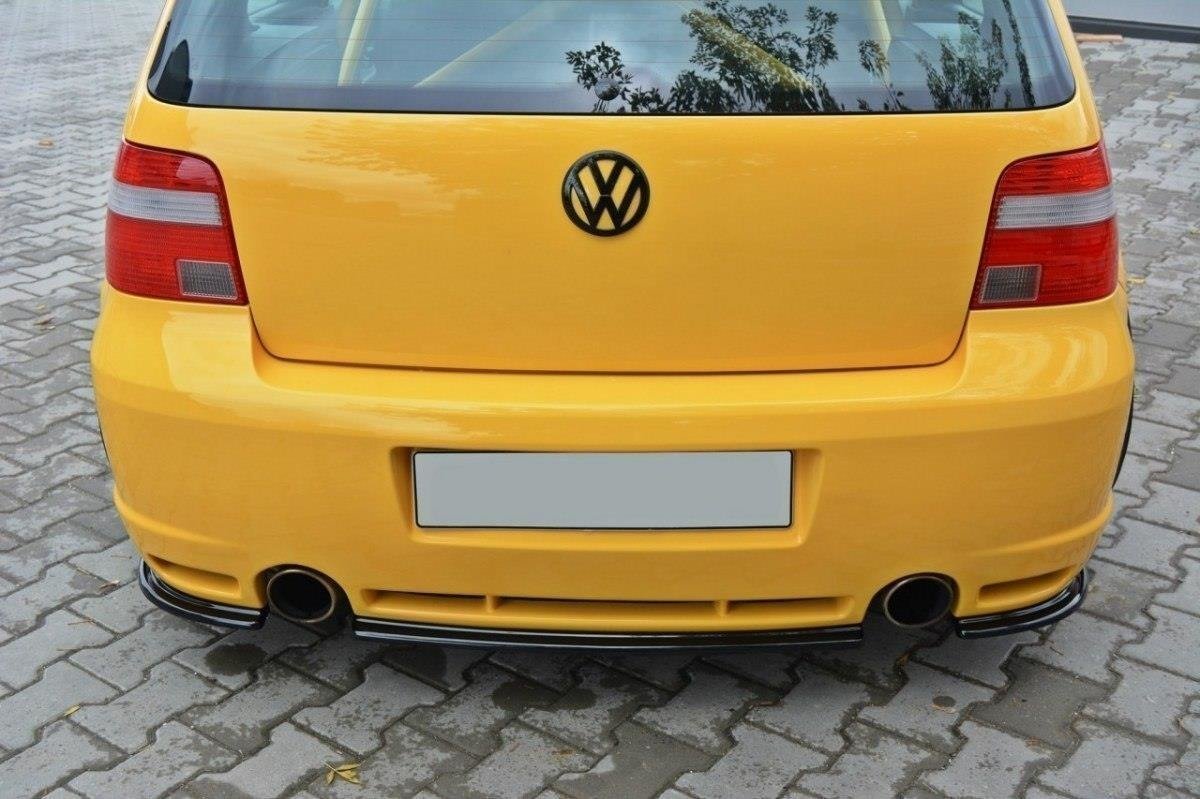 Heckansatz VW GOLF 4 R32 schwarz Hochglanz