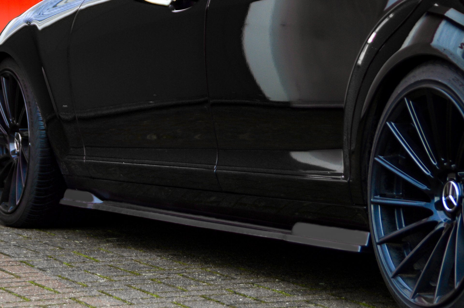 Bodykit für Mercedes S-Klasse V221 Langversion (Schwarz Matt)