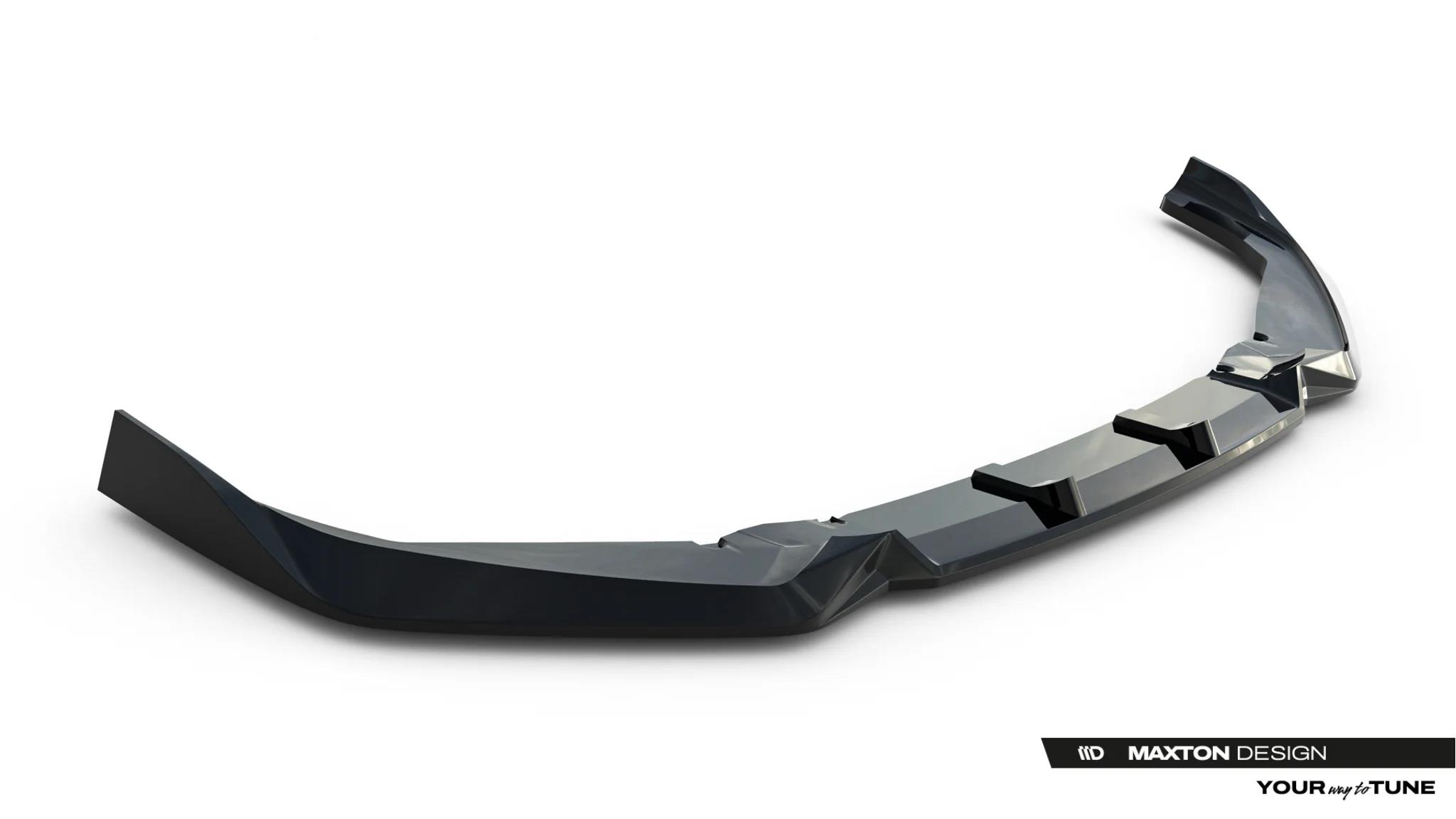 Frontlippe V.2 passend für Toyota GR Yaris Mk4 Facelift schwarz Hochglanz