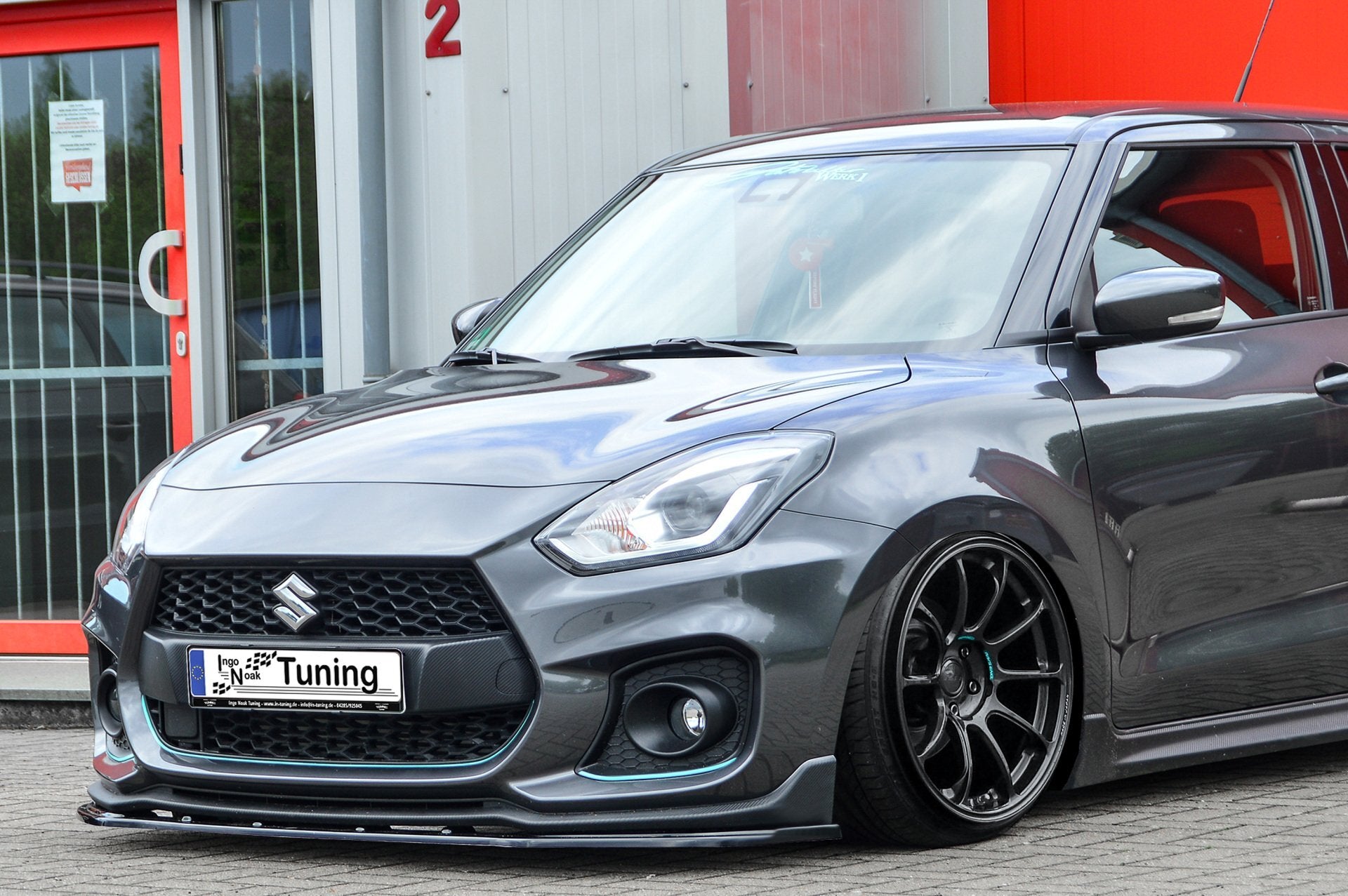 Cuplippeaus ABS für Suzuki Swift Sport RZ/AZ (Schwarz Matt)