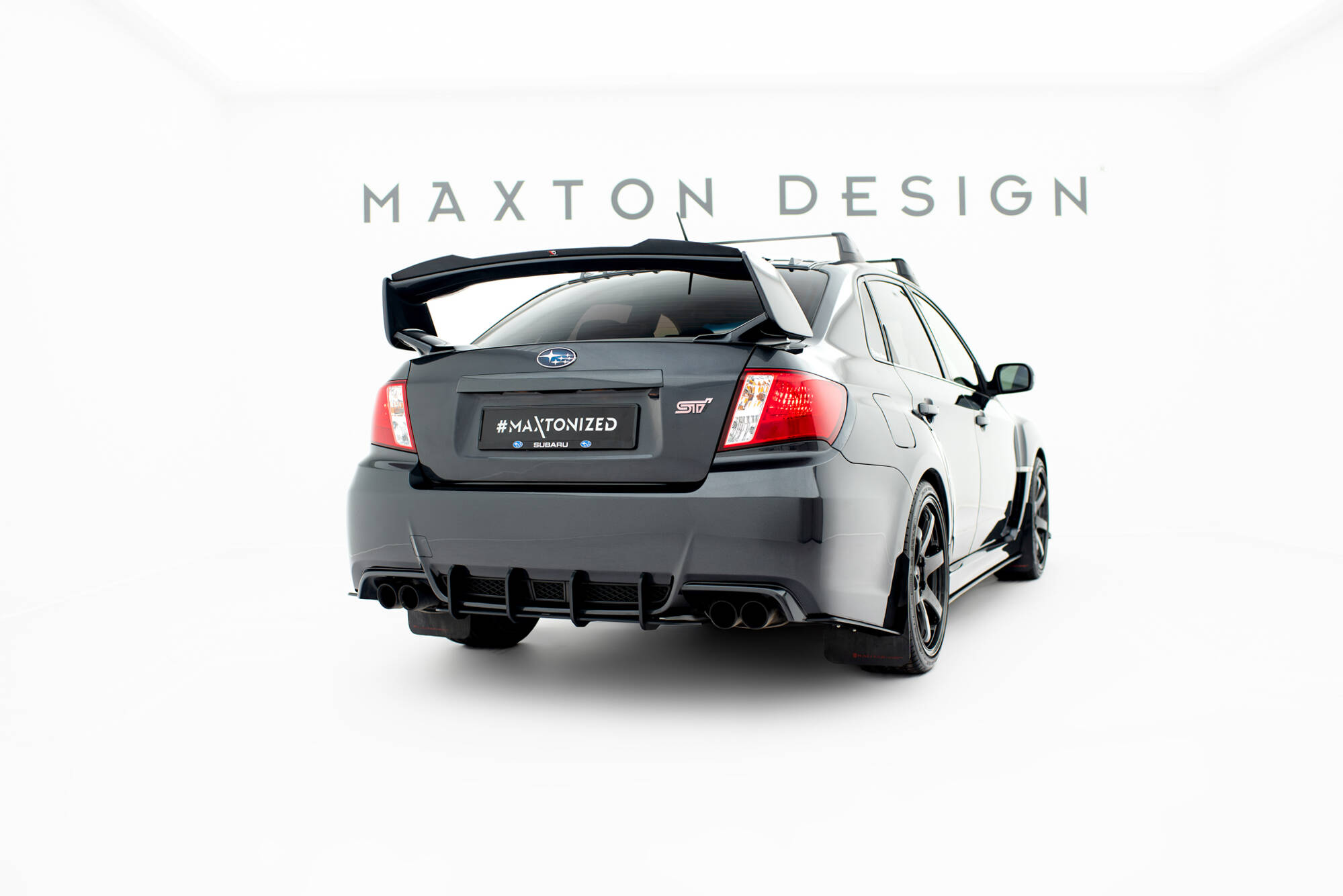 Street Pro Heck Ansatz Flaps passend für Subaru Impreza WRX STI Mk3 FL