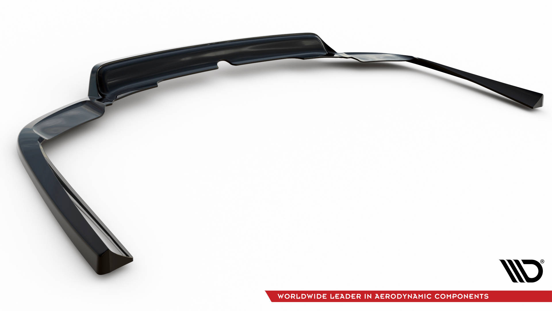 Street+ Mittlerer Diffusor RACE Heck Ansatz passend für Volvo XC90 R-Design Mk2 FL schwarz Hochglanz