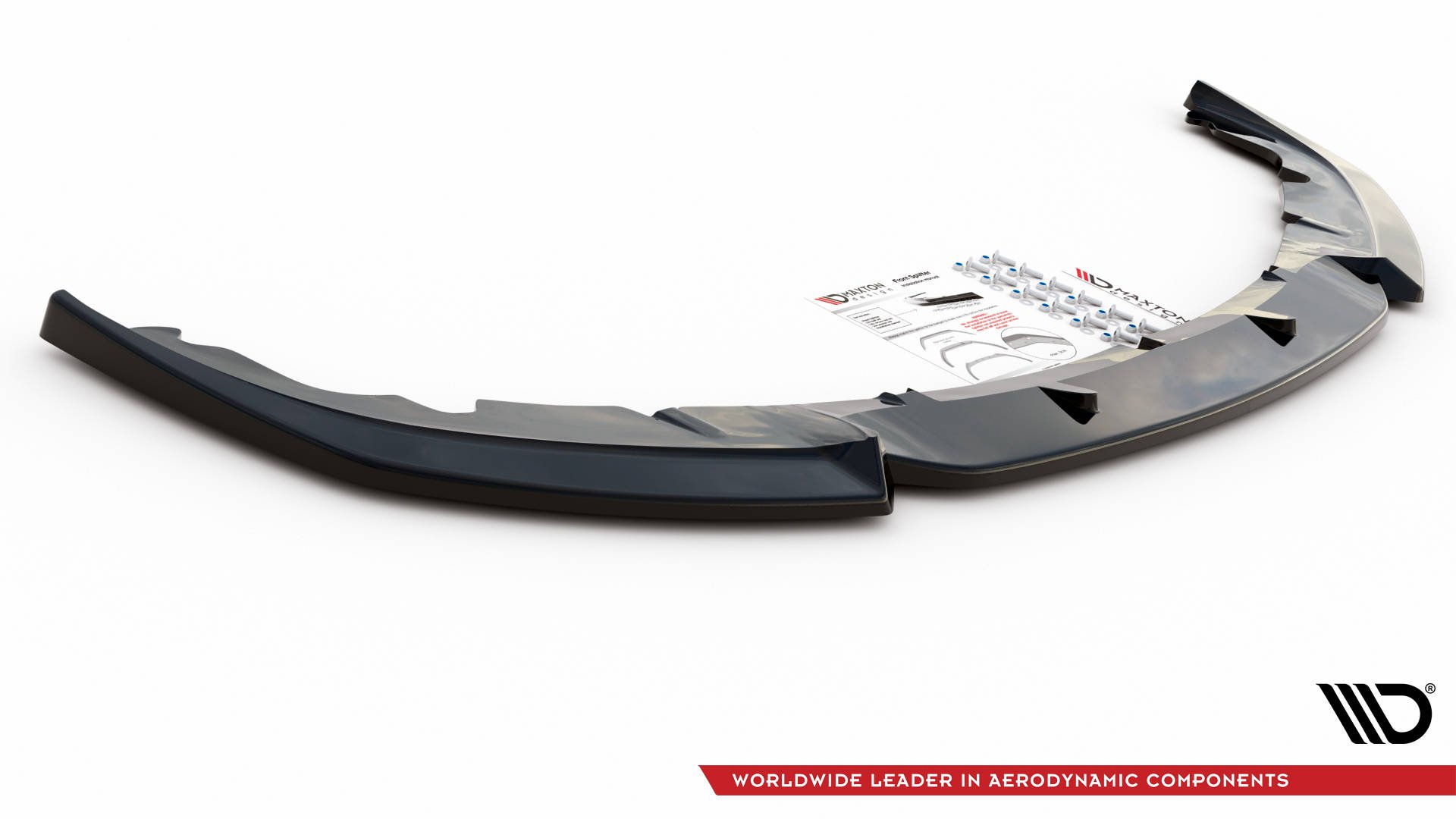 Street+ Spoilerlippe Front Ansatz V.1 passend für Porsche Panamera Turbo 970 FL schwarz Hochglanz