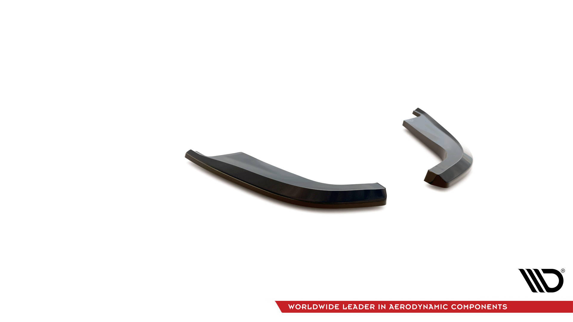 Diffusor Flaps passend für Infiniti G37 Coupe schwarz Hochglanz
