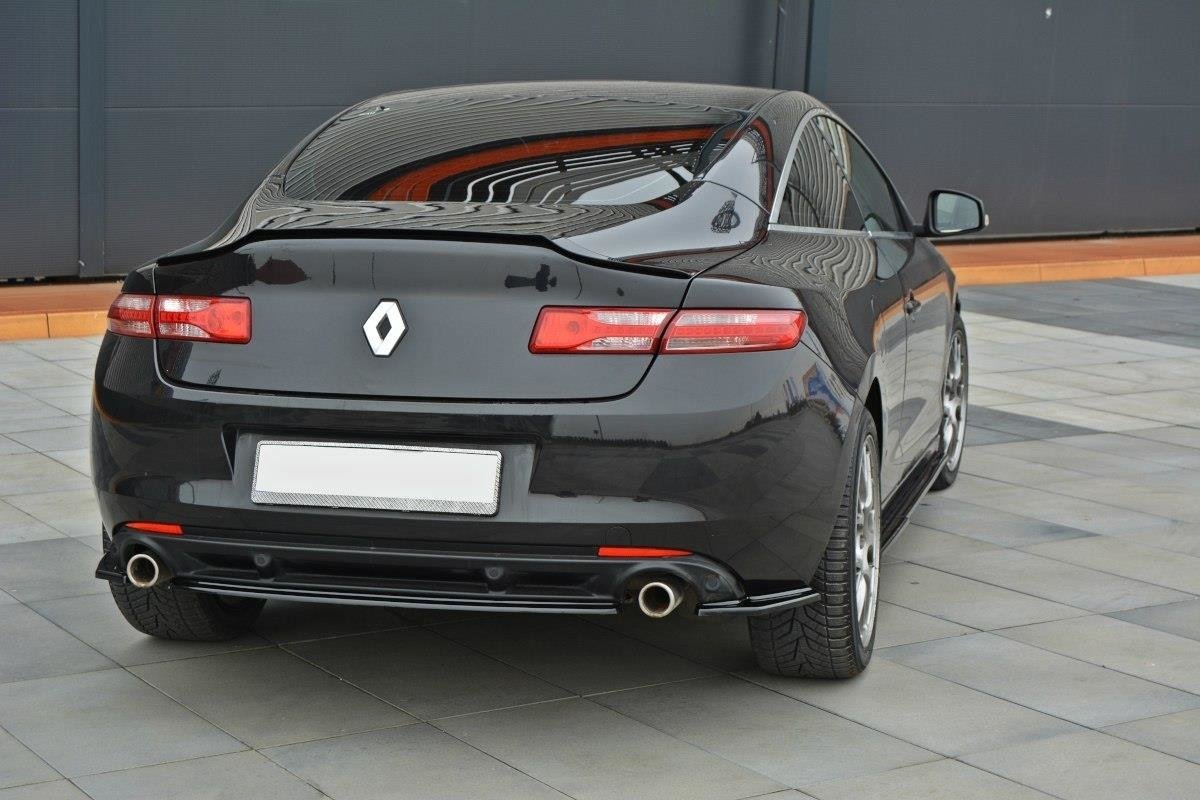 Heckansatz Renault Laguna mk 3 Coupe schwarz Hochglanz