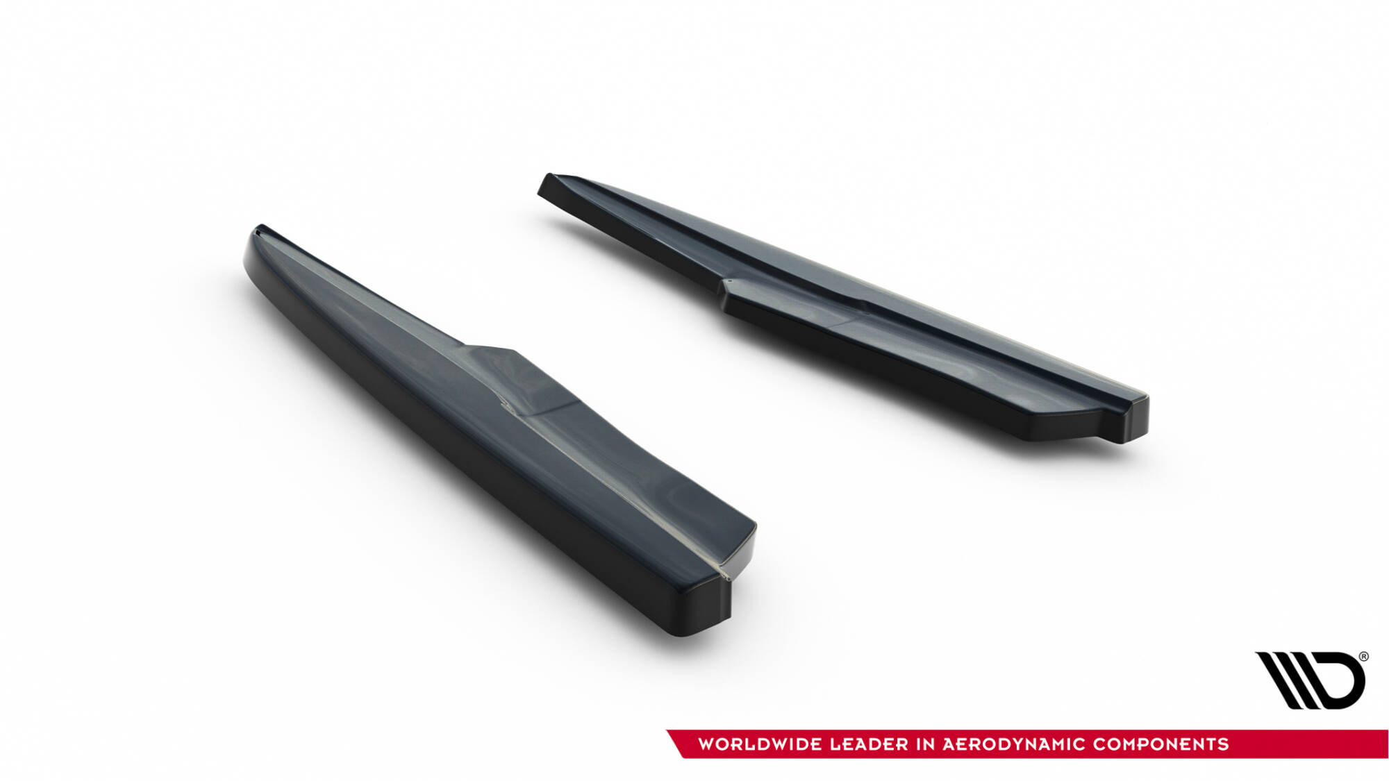 Street+ Heck Ansatz Flaps passend für Audi SQ7 Mk2 4M FL schwarz Hochglanz