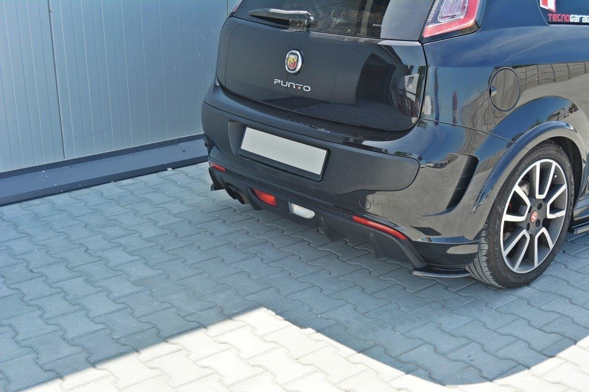 Diffusor Flaps passend für ABARTH Punto Evo schwarz Hochglanz