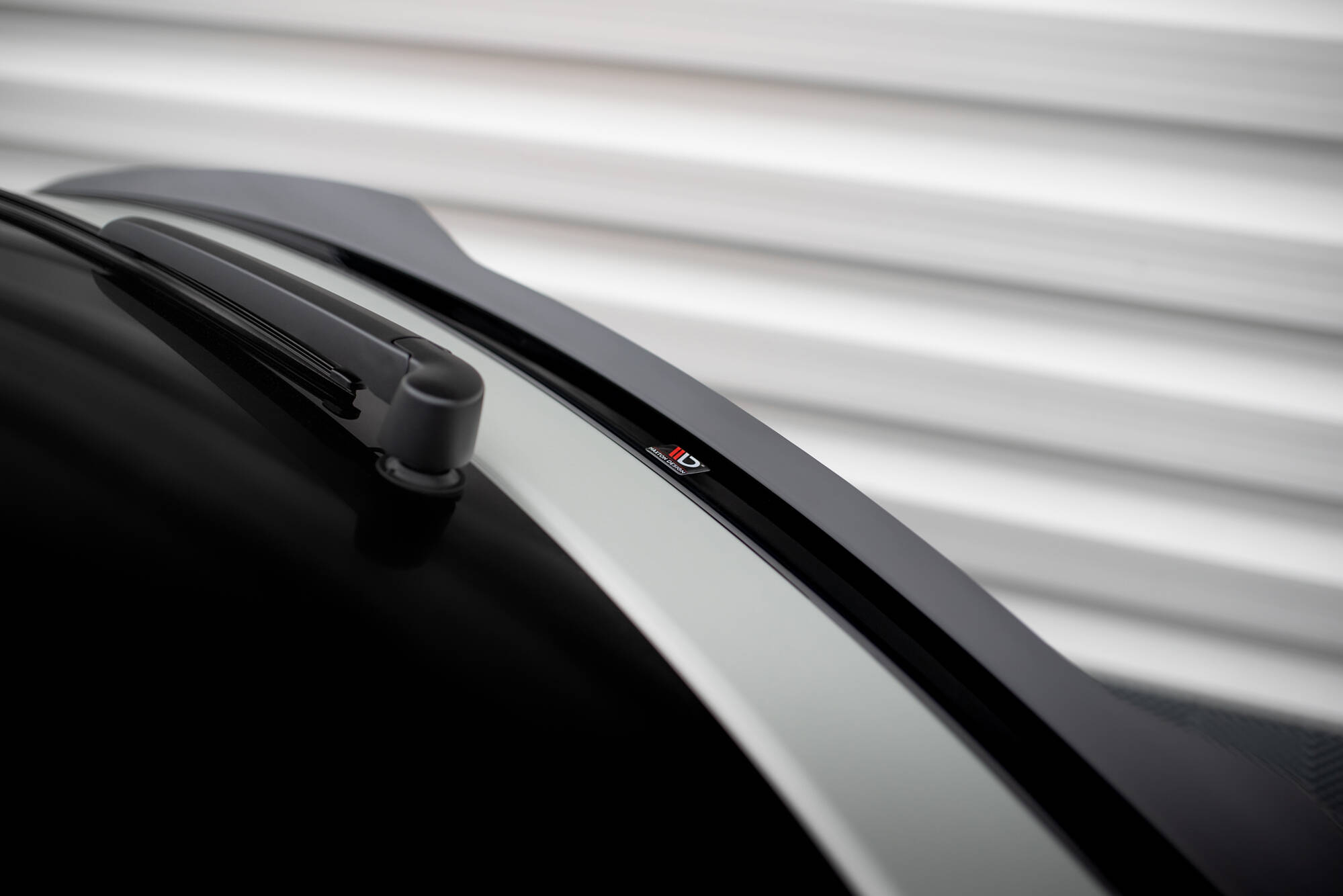 Heck Spoiler Aufsatz Abrisskante passend für Audi RSQ3 / Q3 S-Line / Q3 Sportback F3 schwarz Hochglanz