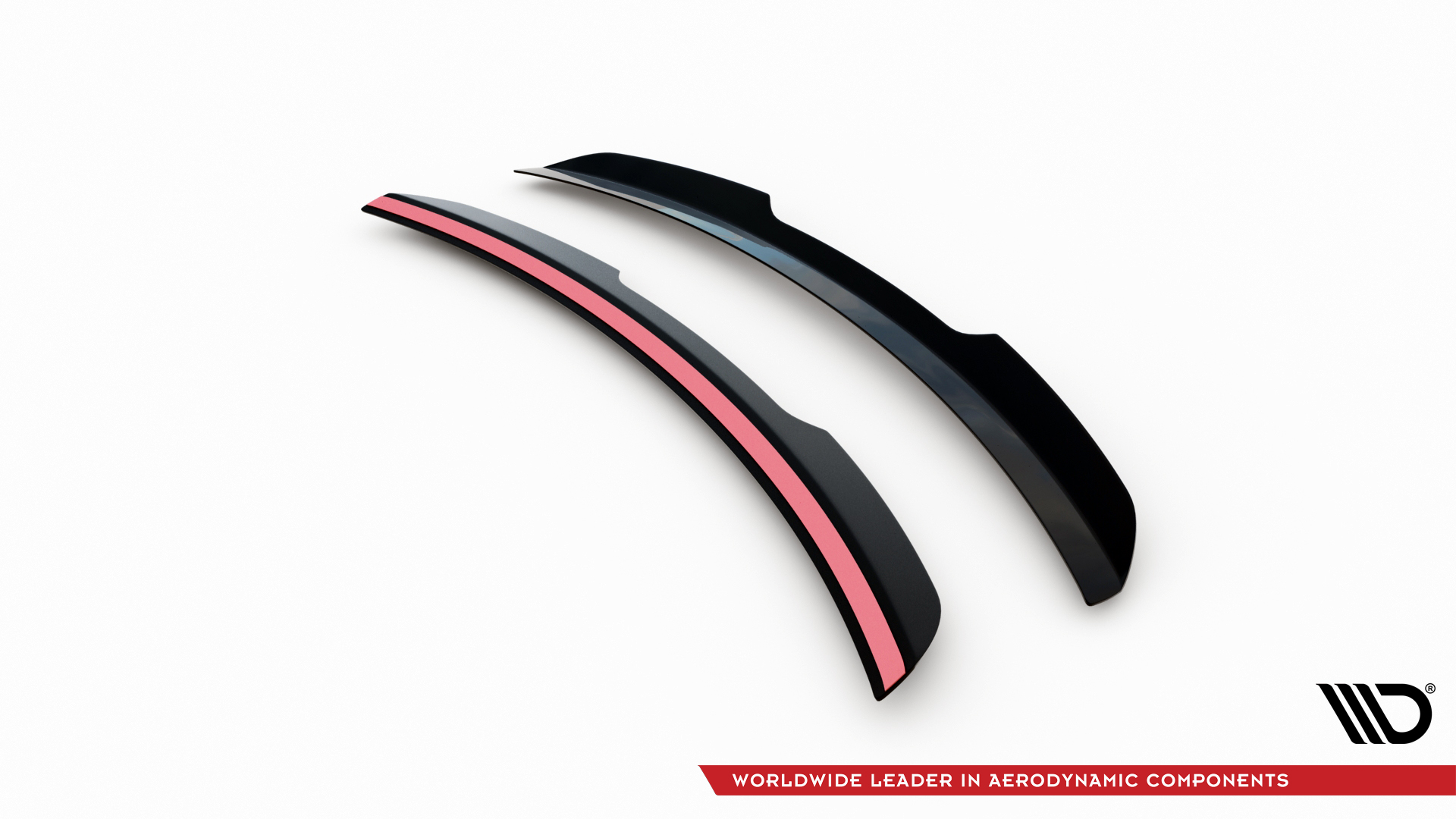 Höher Spoiler CAP für Audi Q8 S-line / SQ8 Mk1 Facelift schwarz Hochglanz