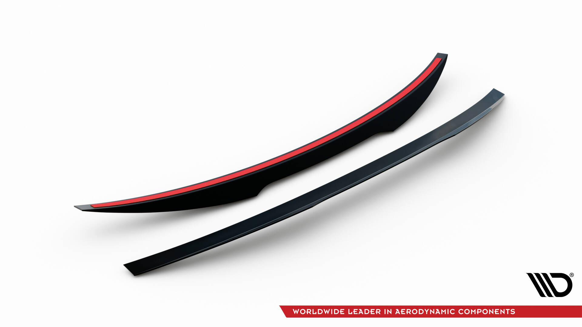 Spoiler CAP für Audi S4 B8 FL Limousine schwarz Hochglanz