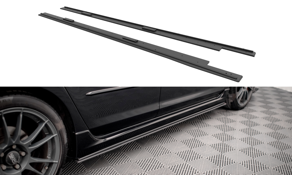 Street Pro Seitenschweller Leisten passend für Mazda 3 MPS Mk1