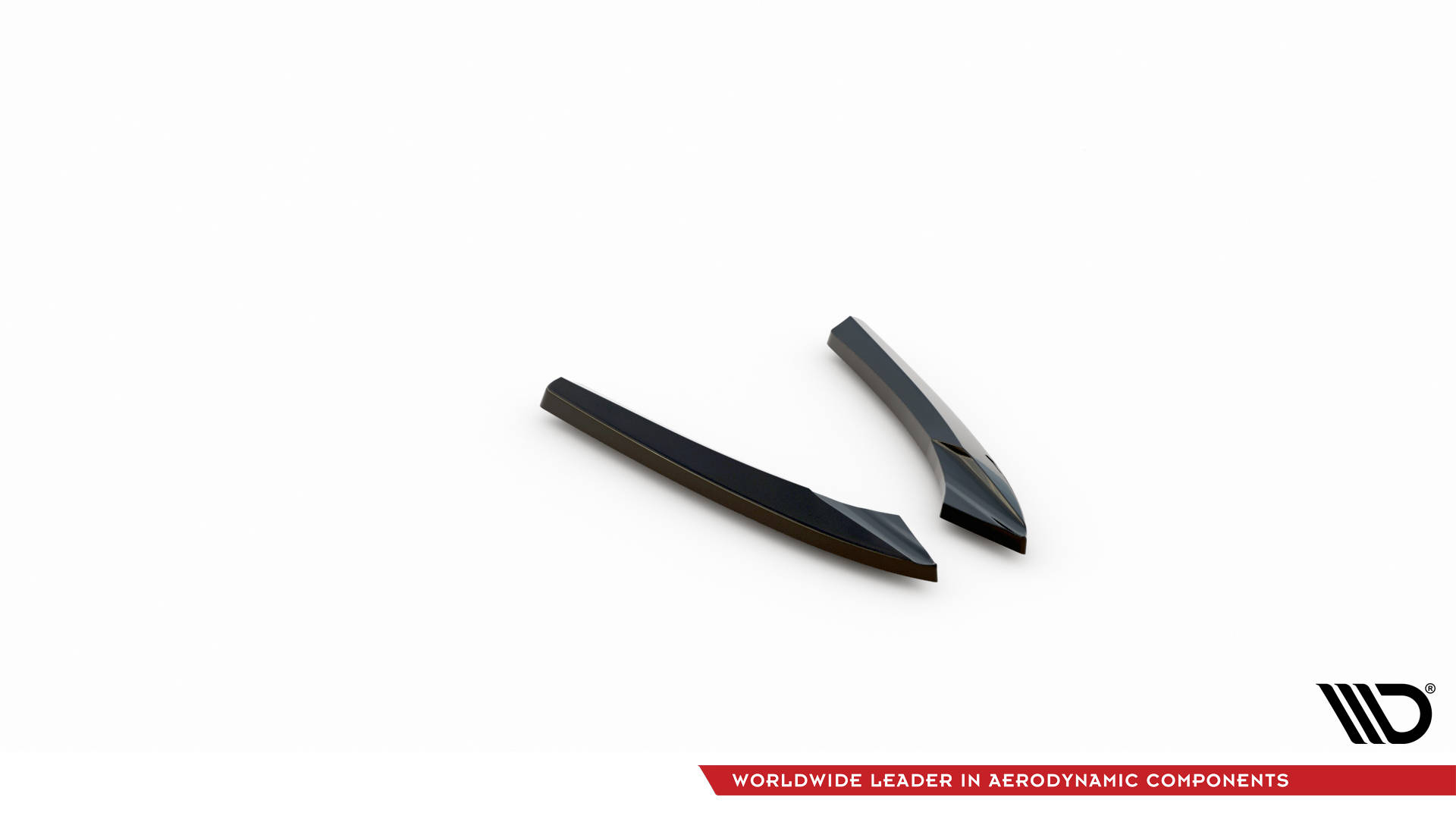 Street+ Heck Ansatz Flaps passend für Audi A5 Coupe 8T FL schwarz Hochglanz