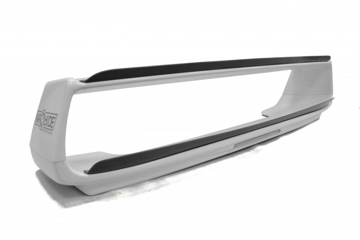 Unterer Heck Spoiler Aufsatz Abrisskante passend für Subaru Impreza WRX STI BLOBEYE schwarz Hochglanz