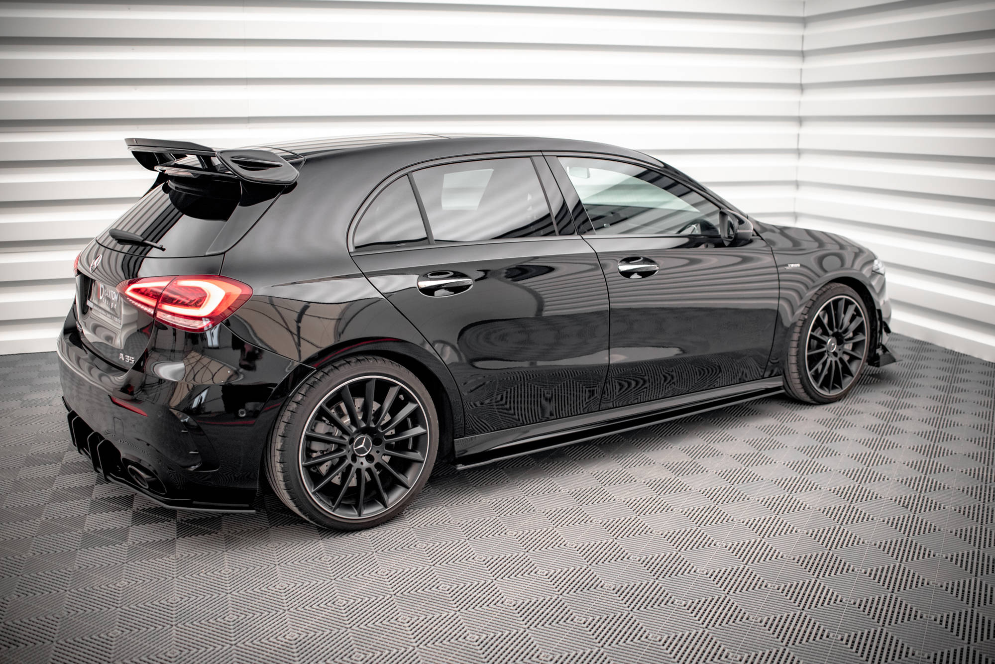 Street Pro Seitenschweller Leisten passend für Mercedes A35 AMG / AMG-Line Aero Pack W177
