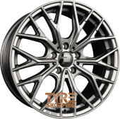 2DRV by WHEELWORLD WH37 Dark Gunmetal Glänzend Lackiert (DGM+) Einteilig 20 Zoll