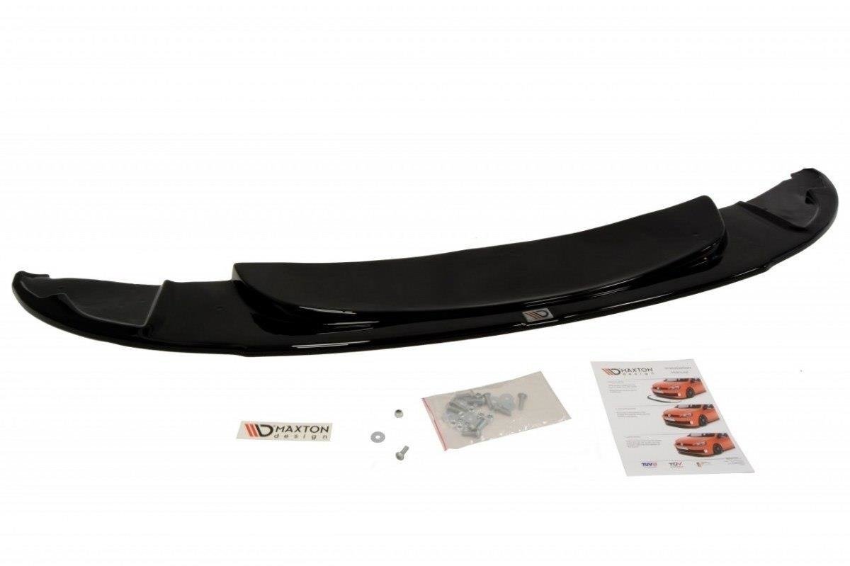Street+ Spoilerlippe Front Ansatz passend für BMW 1er E87 M-Design schwarz Hochglanz