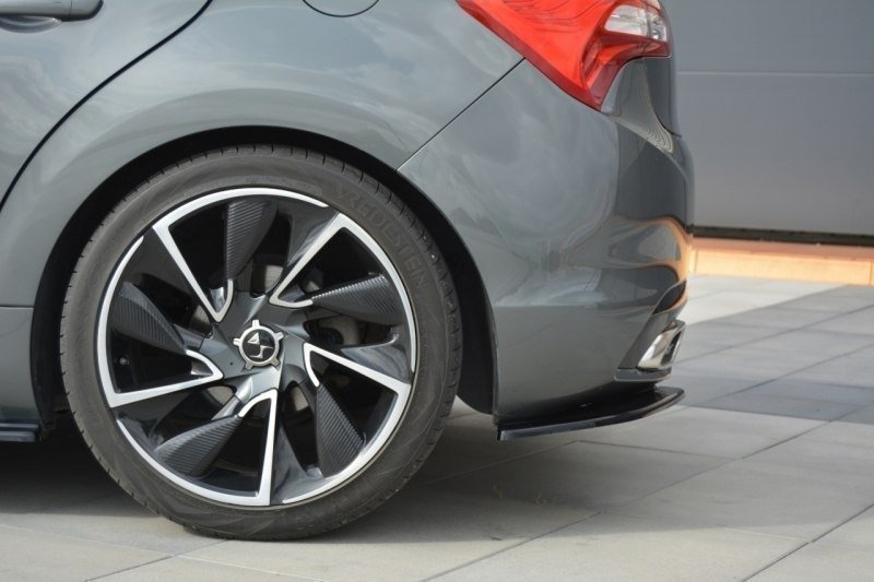 Street+ Heck Ansatz Flaps passend für CITROEN DS5 FL PREFACE schwarz matt