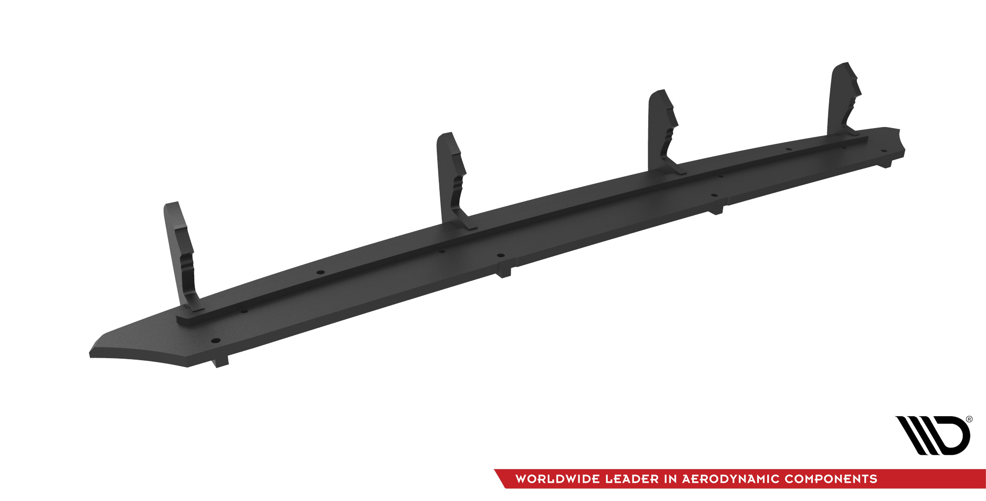 Street Pro Heckschürze Heck Ansatz Diffusor passend für Audi A6 C8 rot