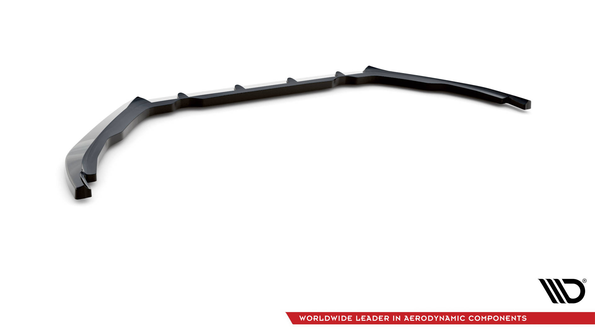 Street+ Spoilerlippe Front Ansatz V.2 passend für Peugeot 208 GTi Mk1 schwarz Hochglanz