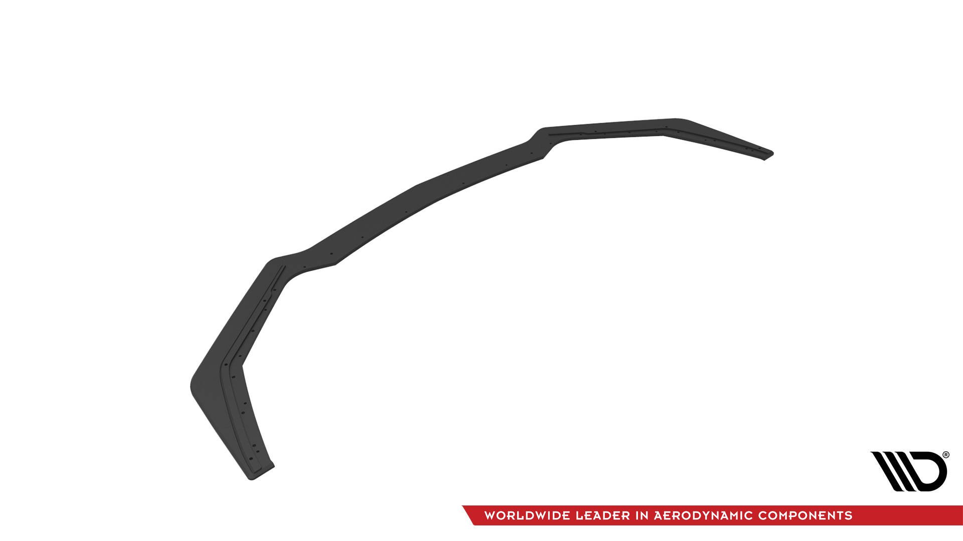 Street Pro Spoilerlippe Front Ansatz V.1 passend für Ford Mustang GT MK6 FL rot