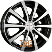 PLATIN P 69 Schwarz Poliert Einteilig 17 Zoll