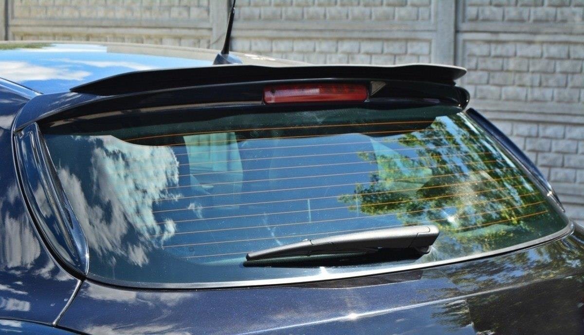 Seitliche Heck Spoiler Aufsätze passend für Opel Astra H FOR OPC / VXR schwarz Hochglanz