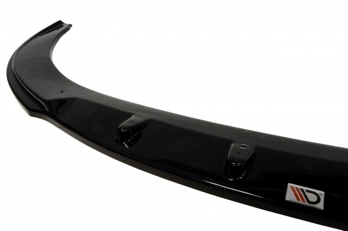 Street+ Spoilerlippe Front Ansatz passend für Seat Ibiza IV FR 6J vor FL schwarz Hochglanz