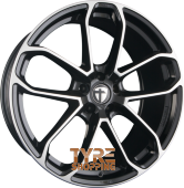 TOMASON AR2 Black Polished Einteilig 22 Zoll