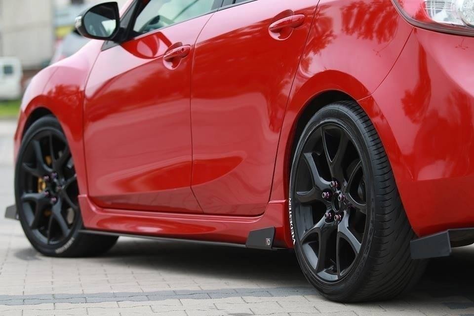 Racing Seitenschweller Ansatz MAZDA 3 MK2 MPS