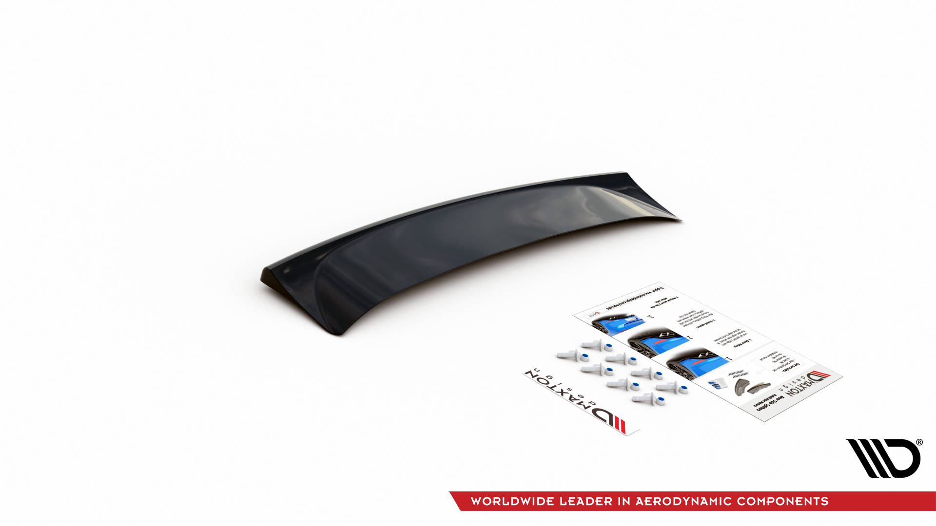 Street+ Mittlerer Diffusor Heck Ansatz passend für Audi S8 D3 schwarz Hochglanz