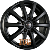 PLATIN P 69 Schwarz Matt Einteilig 16 Zoll