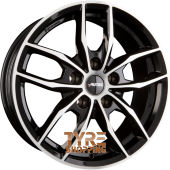 AUTEC BAVARIS (BV) Schwarz Poliert Einteilig 16 Zoll