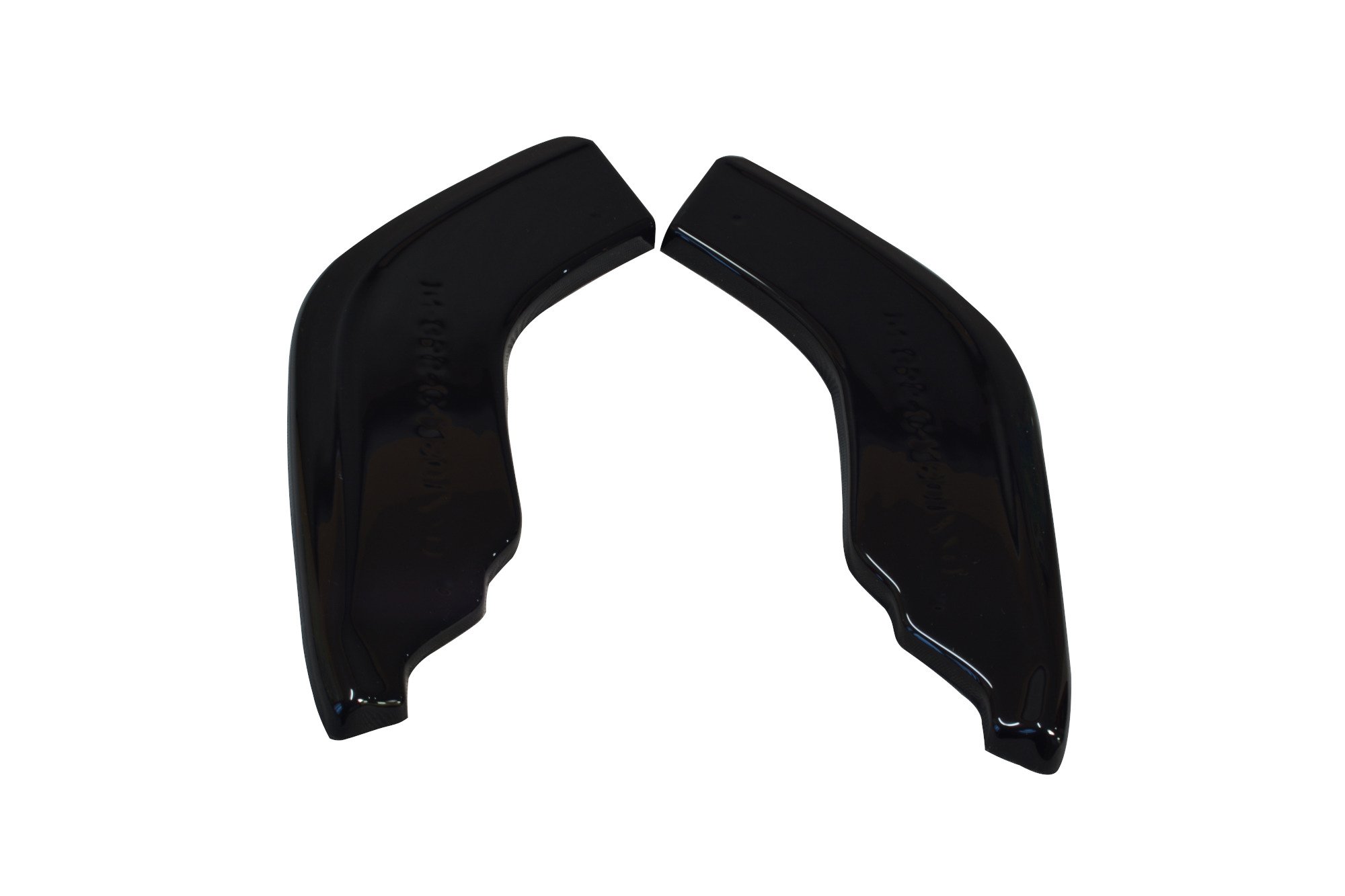 Diffusor Flaps passend für INFINITI G35 Coupe schwarz Hochglanz