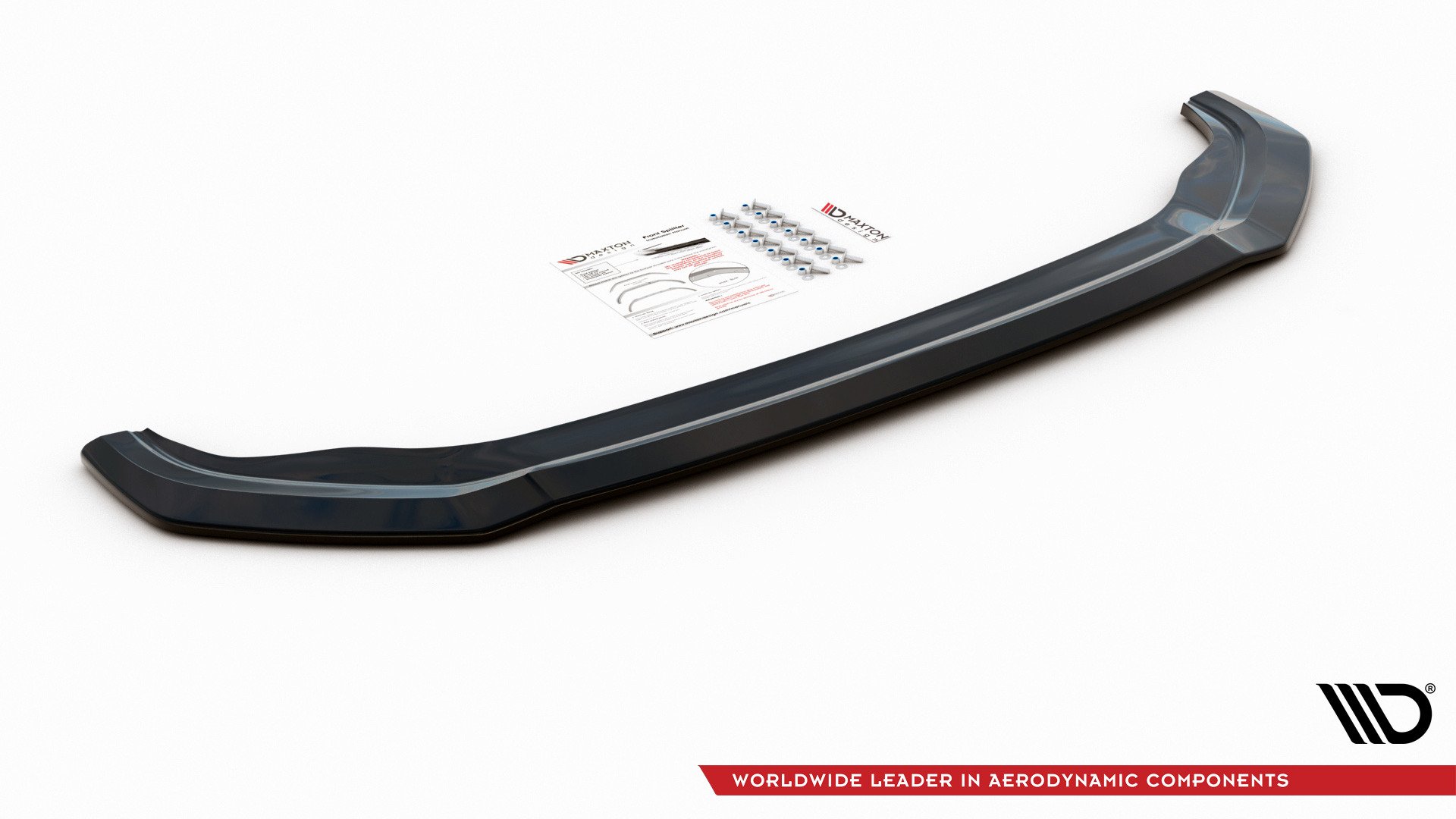 Front Ansatz V.2 für VW Golf GTI / GTD Mk7 schwarz Hochglanz