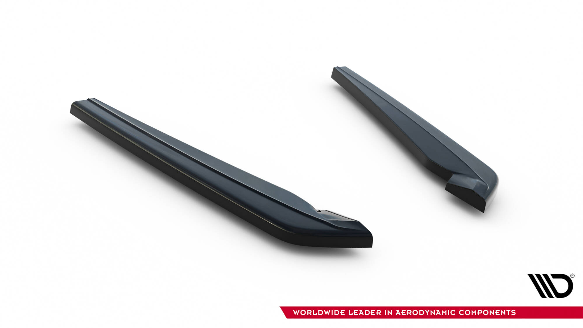 Heck Ansatz Flaps Diffusor V.1 für Audi A6 / A6 C7 S-line/ S6 C7 Facelift schwarz Hochglanz