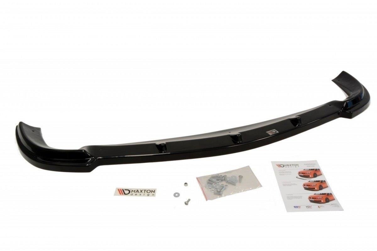 Street+ Spoilerlippe Front Ansatz passend für Mercedes CLK W208 für W208 AMG schwarz Hochglanz