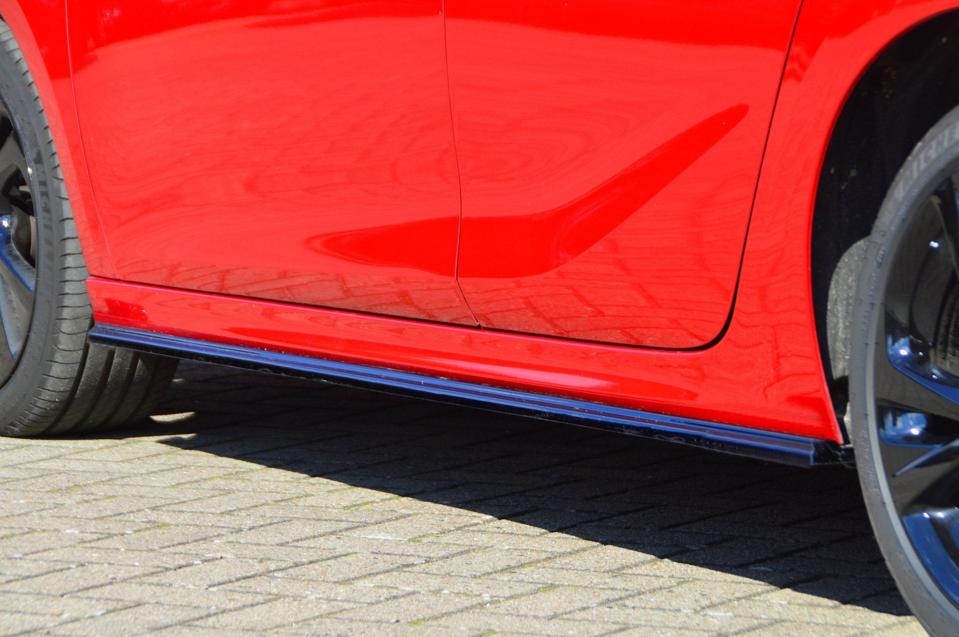 Bodykit für Opel Corsa F GS-Line (Schwarz Matt)