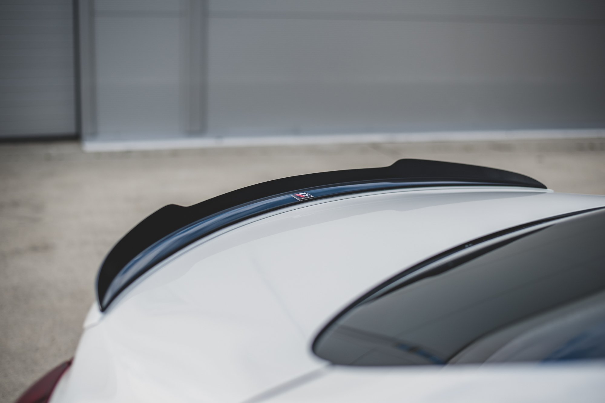 Heck Spoiler Aufsatz Abrisskante passend für Opel Insignia Mk. 1 OPC FL schwarz Hochglanz